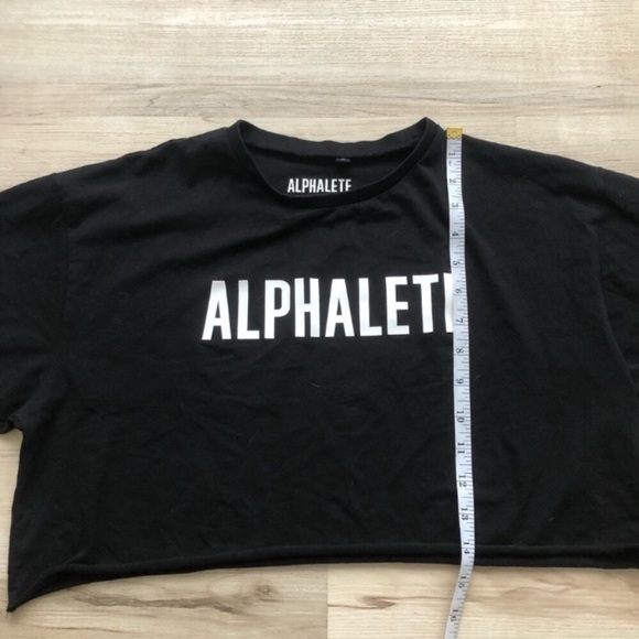 BUNDLE DEAL Alphalete Black and Pink Crop Tops - Picture 4 of 11